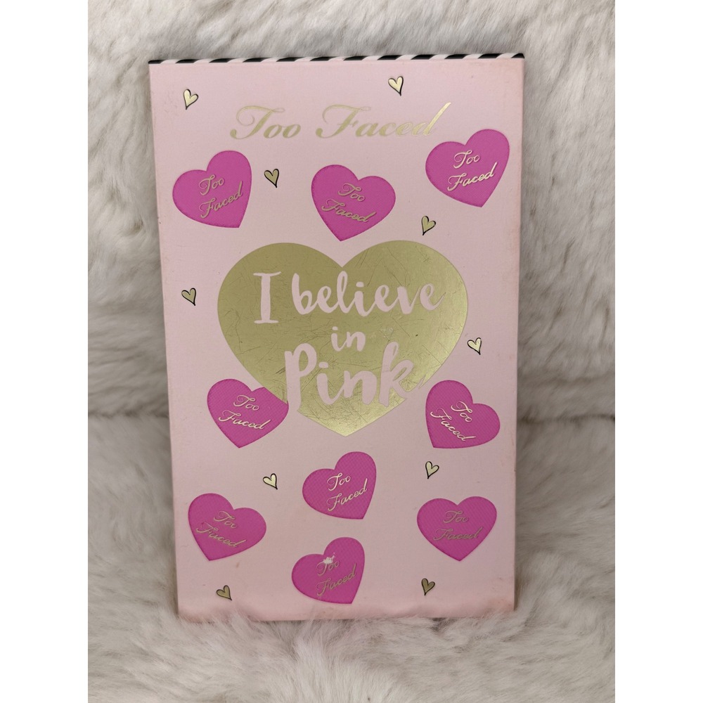 Too Faced I Believe in Pink Eyeshadow and Blush Palette Limited Edition New